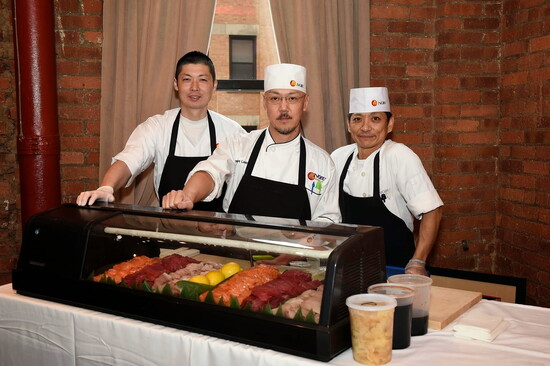 Nobu catering a Kristen Carr event