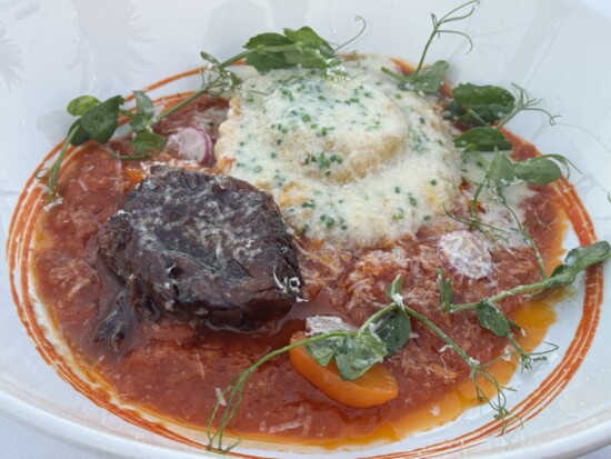 The London Rooftop Short Rib Ravioli