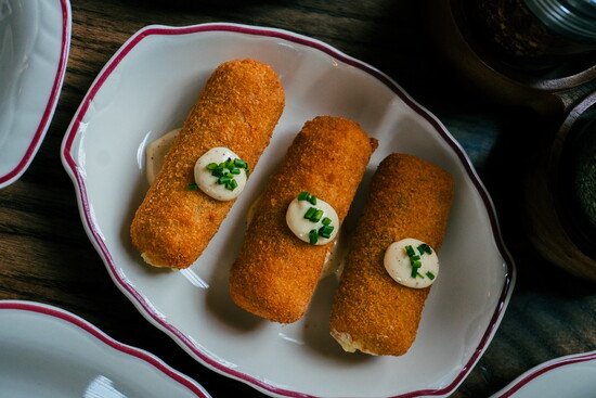 Potato croquettes/Photo courtesy of Pelato 