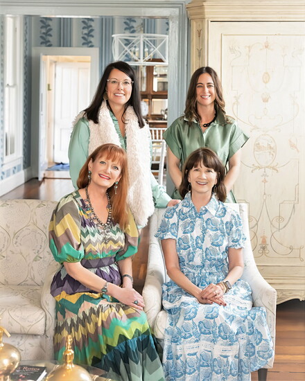 Top Row: Elizabeth Johnston and Christina Burress. Bottom Row: Cynthia Elliot Vanlandingham and Julie Williams.