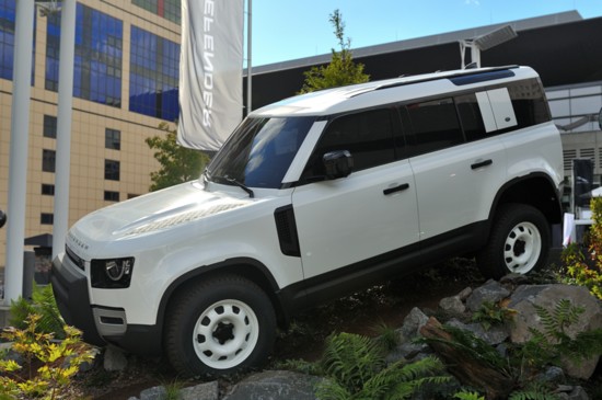 The 2020 Land Rover Defender is luxurious, yet rugged.