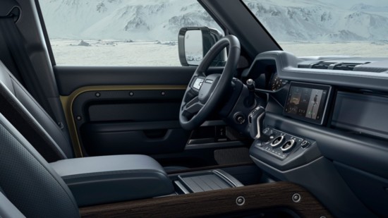 The Defender has a suite of the latest driver assistance and connectivity features.