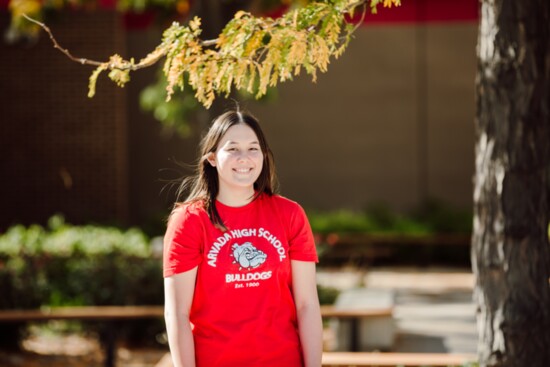 The incredible students at Arvada High School were ready to help unload donated meals.