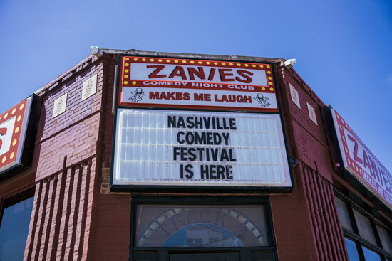 Zanies marquee 2025/Photo by Taylor Brown