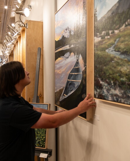 Kaden Israel, curator at Layor Art. 