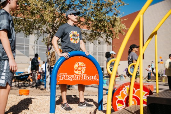 Fiesta Bowl Charities' KaBOOM! playground.