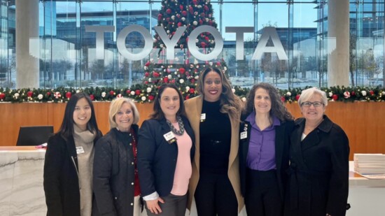 Leadership Plano Alumni assisting at Economic and Business Development Session Hosted by Toyota