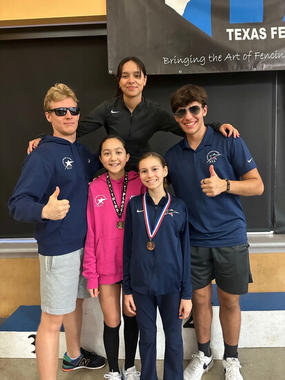 Photo courtesy of Alliance Fencing Academy 