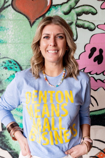 President Erin Carney. Photo taken by Conrad Allen.