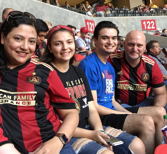 Eren, Melanie, William, and Scott Brumley