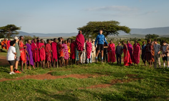 Flyin' high with the Masai