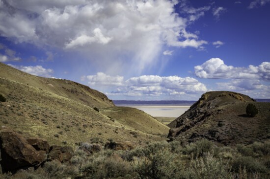 A view of the Playa from Pike Canyon