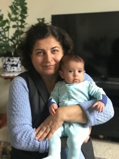Leila Rastegar & Granddaughter Meena