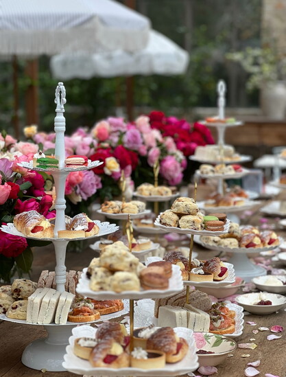 High time for tea in the garden at Life In Rose.