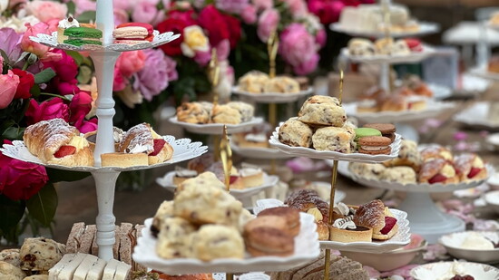 High time for tea in the garden at Life In Rose.