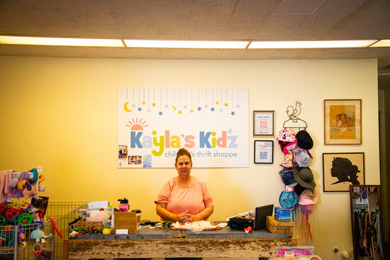 Kayla Perez with Kayla's Kidz.