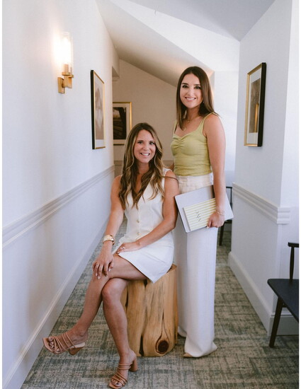 Lauren & Allison with Vive Marketing Collective.