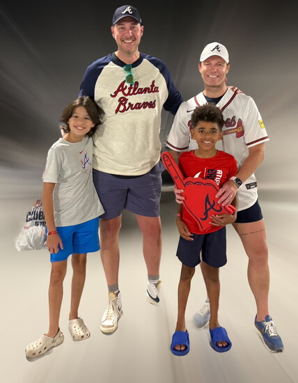 Nick and his family