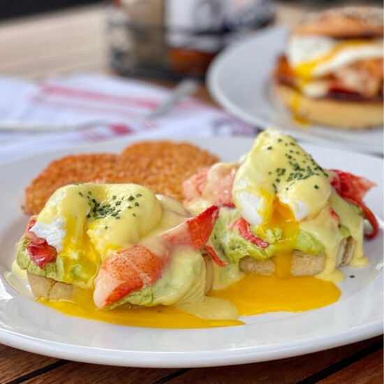Crab Benedict from Smack Shack.
