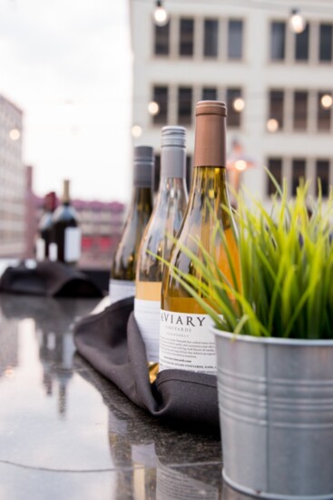 Union Rooftop offers many wine options.
