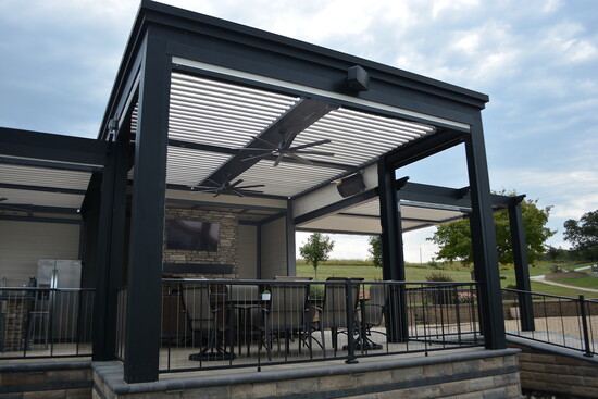 Outdoor Odyssey can build anywhere, including waterfront structures. (Photo by Outdoor Odyssey) 