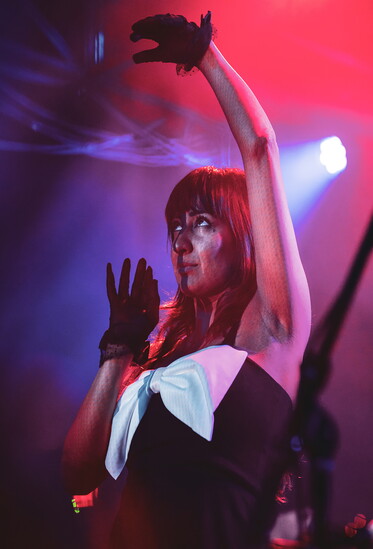 She She live in concert. Photo by Daniel Cavazos.