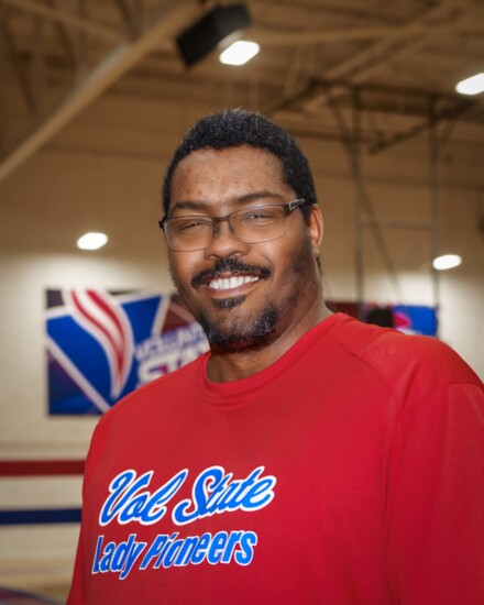 Volunteer State Community College Head Women's Basketball Coach Otis Key.