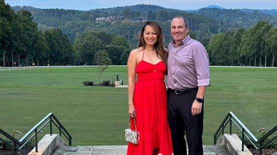 Lake, mountains, and a little us time