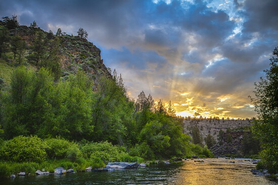 Crooked River, Oregon. 