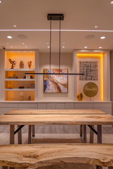 Hanson Audio Video offers elegant lighting for life.