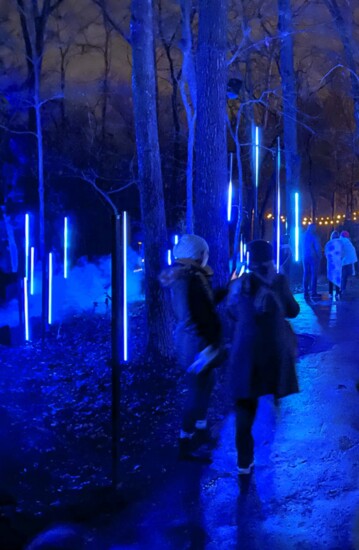 The Crystal Grove welcomes visitors into the North Forest Lights.