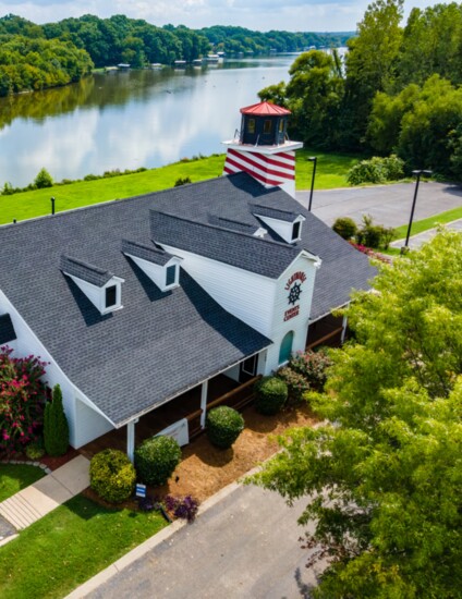 The Lighthouse on the Lake is located by scenic Old Hickory Lake.