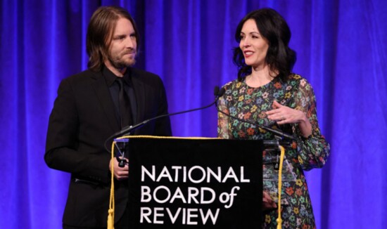 Kevin and Emily Ford at the National Board of Review Gala (Photo courtesty of Alamy)