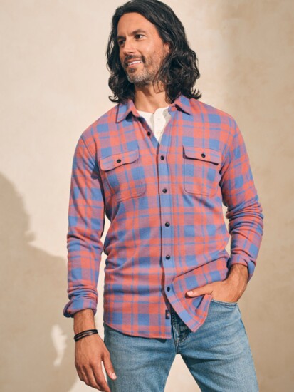 Most comfortable and versatile flannel. This unique fabric is crafted from an incredibly soft knit then brushed for a super cozy, sweater-like texture.