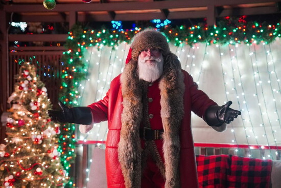 Visit with Santa at Winter Garden aGlow Photo courtesy Idaho Botanical Garden