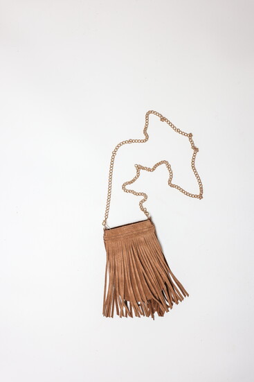 River Evening Bag — A soft faux-suede finish, fine stitching, and subtle hardware create a trend-forward statement for nights out, concerts, and weekend plans.