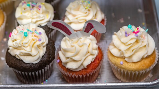 Cupcakes of all flavors are available year round.