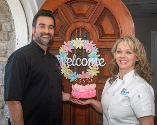 Lili Bella's owners David and Jennifer Ramos  welcome guests to their bakery.