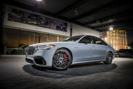 Available in Manufaktur Alpine Grey exterior & exclusive black Nappa leather interior, the AMG S63 offers high performance & unparalleled luxury.