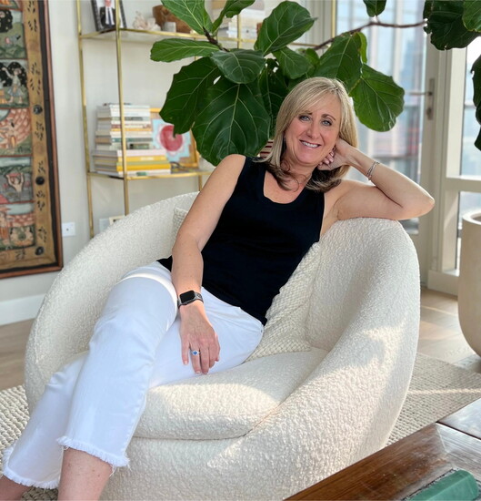 Coach and wellness entrepreneur Pamela DeRose, guiding women through midlife