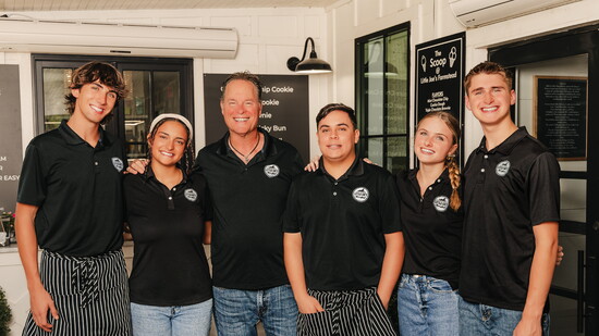 Staff at Little Joe's.