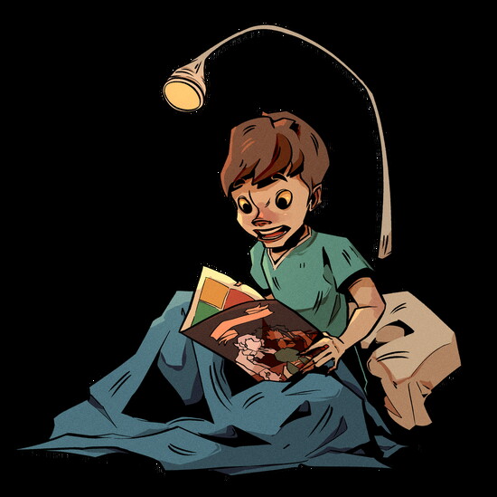 Excerpt from Tales from Twisted Ravens, comic book