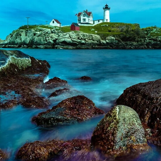 Nubble Lighthouse in York, Maine. Photo courtesy of David Mazur