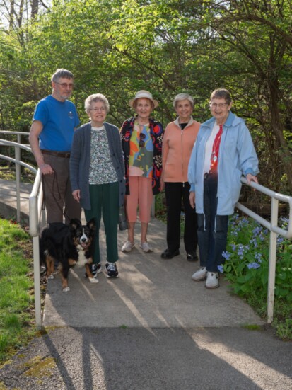 Residents at Wesley Glen