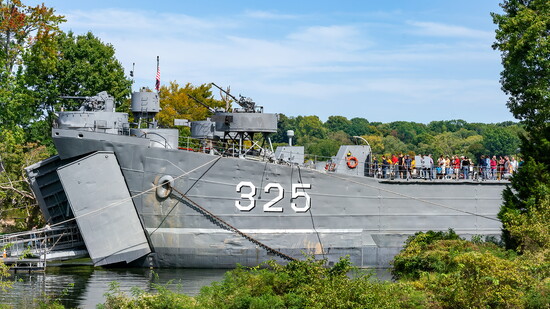 Over 20,000 visitors toured LST-325 between Sept. 23 through Sept. 29.