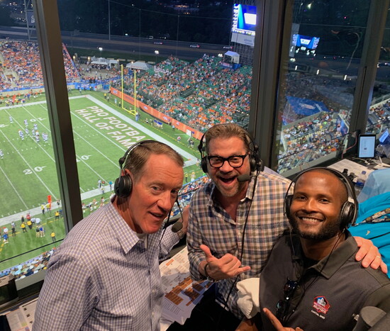 Dave Logan, Rick Lewis and Champ Bailey