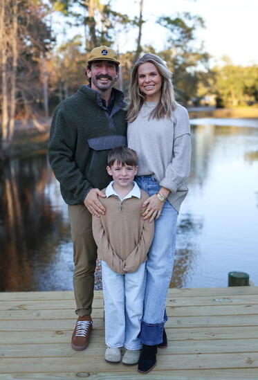 Dustin, Baylor & Amber Blount 