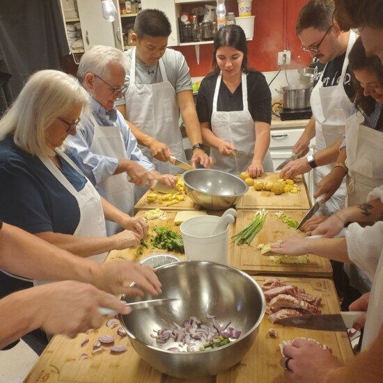 Cooking class at Pickwick & Cherry