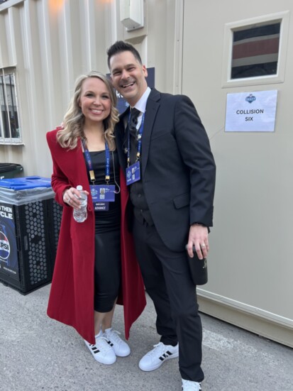 Matt and his wife Sarah