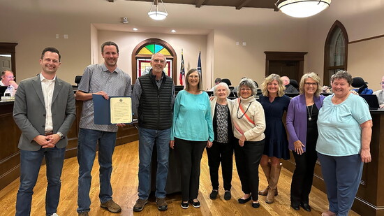 Proclamation honoring 150th anniversary